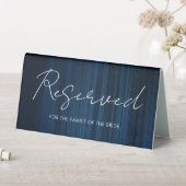 Plaque De Table Trendy Modern Reserved Table Sign for Wedding   (En SItu (Tableau))
