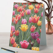 Plaque De Table Tulipes néerlandaises (En SItu (Tableau))