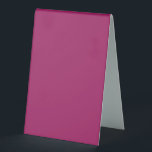 Plaque De Table un arrière - plan rose avec une bordure blanche<br><div class="desc">Imaginez entrer dans un événement où chaque détail parle de sophistication, de chaleur et de design réfléchi. Lorsque les clients prennent place, les yeux sont attirés par un panneau de tente de table magnifiquement conçu, pas seulement un marqueur, mais un conteur. Conçu pour les mariages, les événements d'entreprise, les restaurants...</div>