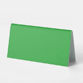 Plaque De Table un arrière - plan vert avec une bordure blanche (Recto)