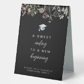 Plaque De Table Une douce fin à un nouveau panneau de début de dip (Recto)