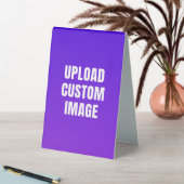 Plaque De Table Upload 2 Custom Image - Add Your Own To Print On A (En SItu (Tableau))