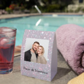 Plaque De Table Valentine Shiny Personalized Lovely Table Sign (InVersositu (sur table))