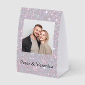 Plaque De Table Valentine Shiny Personalized Lovely Table Sign (Recto)