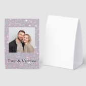 Plaque De Table Valentine Shiny Personalized Lovely Table Sign (Recto/verso)