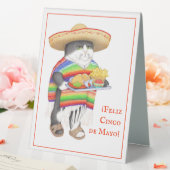 Plaque De Table VENDELITO Cinco de Mayo 6"x8" (In SItu (Mariage))