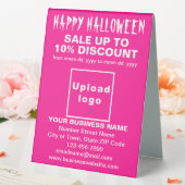 Plaque De Table Vente d'Halloween d'affaires sur panneau de table  (In SItu (Mariage))