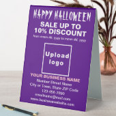 Plaque De Table Vente d'Halloween d'affaires sur panneau de table  (En SItu (Tableau))