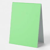 Plaque De Table Vente Hanoukka commerciale sur panneau vert clair (Verso)