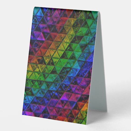 Plaque De Table Verre de fierté (Verso)