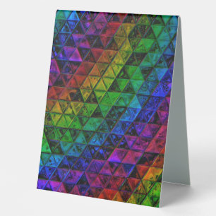 Plaque De Table Verre de fierté