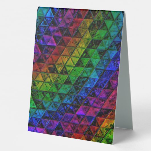 Plaque De Table Verre de fierté (Verso)