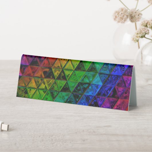 Plaque De Table Verre de fierté (En SItu (Tableau))