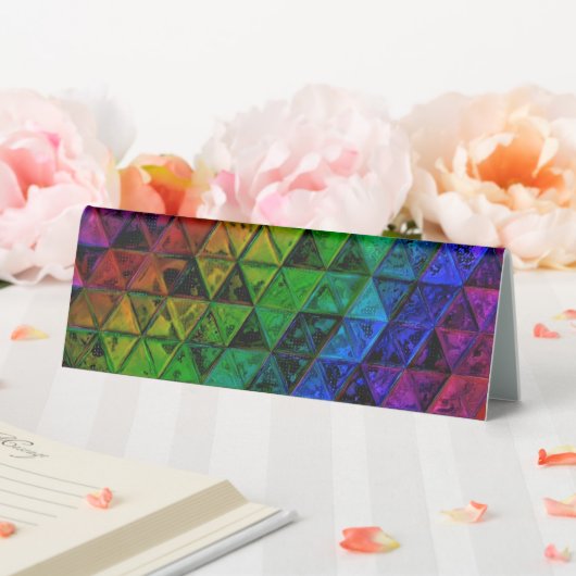 Plaque De Table Verre de fierté (In SItu (Mariage))