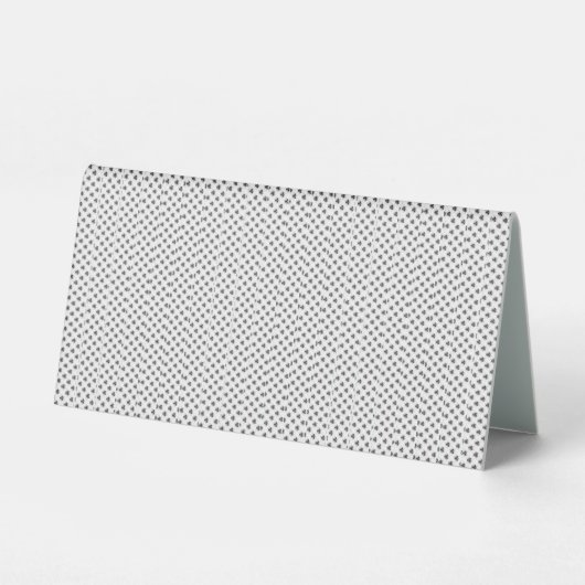 Plaque De Table Vertical, Charbon, Dune (Verso)