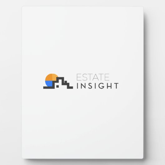 Plaque de table verticale avec Easel (Devant)