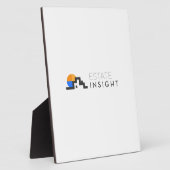 Plaque de table verticale avec Easel (Côté)