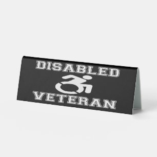 Plaque De Table Vétérinaire handicapé
