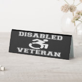 Plaque De Table Vétérinaire handicapé (En SItu (Tableau))