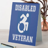 Plaque De Table Vétérinaire handicapé (En SItu (Tableau))