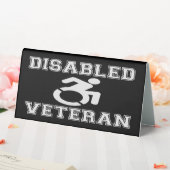 Plaque De Table Vétérinaire handicapé (In SItu (Mariage))