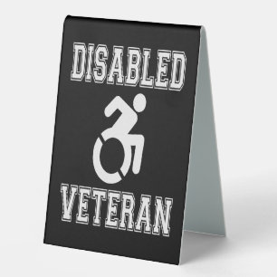 Plaque De Table Vétérinaire handicapé