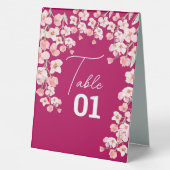 Plaque De Table Vin à fleurs (Verso)