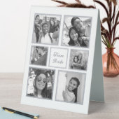 Plaque De Table VOS PHOTOS deviennent B & W sur mesure (En SItu (Tableau))