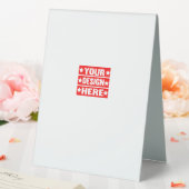 Plaque De Table Votre conception ici personnalisée (In SItu (Mariage))
