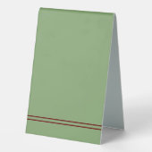 Plaque De Table Western Horseshoe Mariage (Verso)