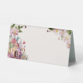 Plaque De Table WhimssFleur sauvage Fairytale Tea Party (Recto)
