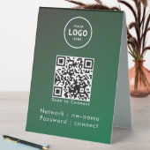 Plaque De Table WiFi Network Scan QR Code pour connecter Internet (En SItu (Tableau))