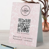 Plaque De Table WiFi Network Scan QR Code pour connecter Internet (En SItu (Tableau))