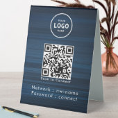 Plaque De Table WiFi Network Scan QR Code pour connecter Internet (En SItu (Tableau))