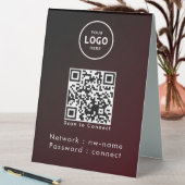 Plaque De Table WiFi Network Scan QR Code pour connecter Internet (En SItu (Tableau))