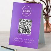 Plaque De Table WiFi Network Scan QR Code pour connecter Internet (En SItu (Tableau))