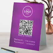 Plaque De Table WiFi Network Scan QR Code pour connecter Internet (En SItu (Tableau))