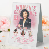 Plaque De Table Women's Church Conference Service Ville rose (In SItu (Mariage))