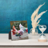 Plaque de table Words of Wisdom avec Easel (Insitu)