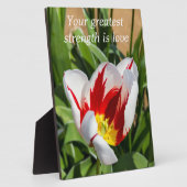 Plaque de table Words of Wisdom avec Easel (Côté)