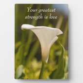 Plaque de table Words of Wisdom avec Easel (Devant)