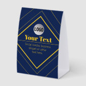 Plaque De Table Your Logo & Customizable Design Template (Recto)