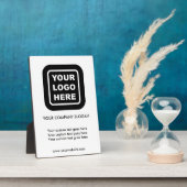 Plaque de tableau du logo professionnel personnali (Côté)