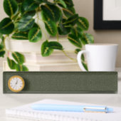 Plaque de travail verte en mousse texturée avec ho