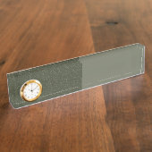 Plaque de travail verte Moss à deux tons avec horl (Taille)
