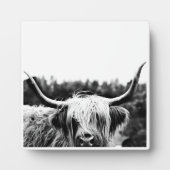 Plaque de vache rustique Boho Highland (Devant)