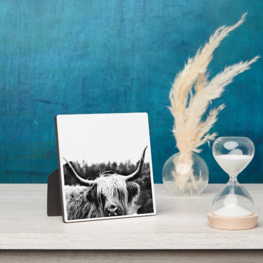 Plaque de vache rustique Boho Highland (Insitu)