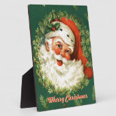Plaque décorative Retro Père Noël (Côté)