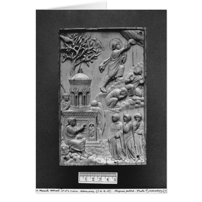 Plaque dépeignant l'ascension (Devant)