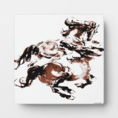 Plaque des Chevaux sauvages (Devant)